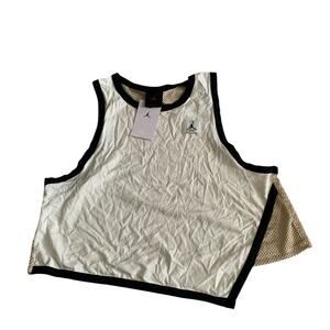 Jordan Essential Women's Size M Back Mesh Tank Top Jersey Shirt Brand New